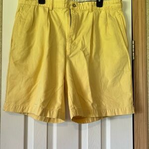Polo Ralph Lauren Yellow Men's Shorts size 38 width length 20